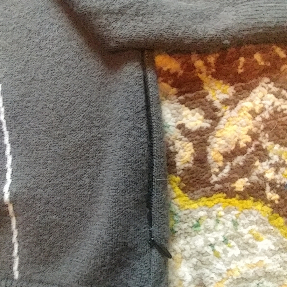 Gray Zip Cardigan - Picture 3 of 4